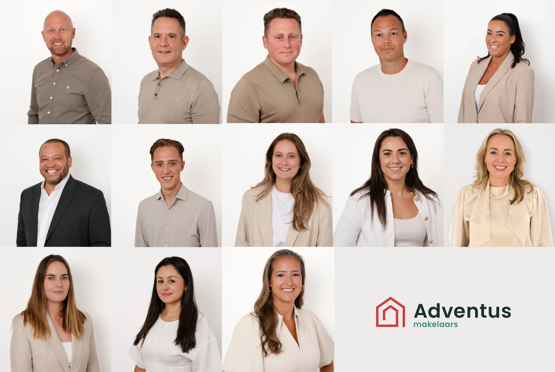 Het team van Adventus Makelaars