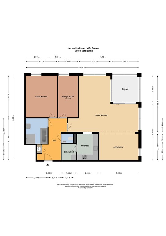Diemen – Hermelijnvlinder 147 – Photo 51