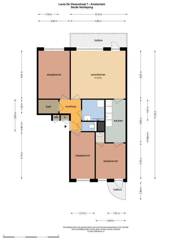 Amsterdam – Louis de Visserstraat 7 – Photo 38